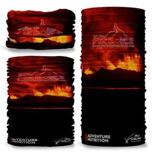 Fire + Ice Ultra The Volcano edition. Multifunction face wrap